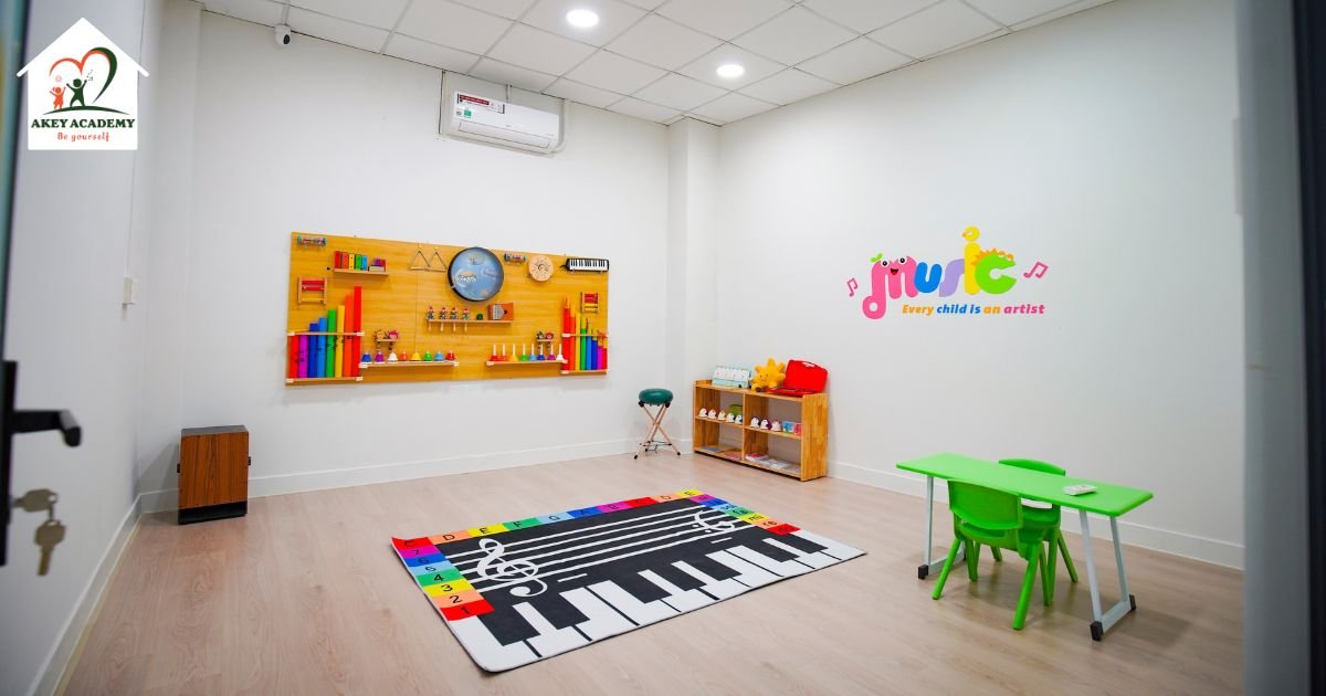 KHAI TRƯƠNG AKEY ACADEMY – CHI NHÁNH BÀ RỊA Phòng Âm nhạc trị liệu