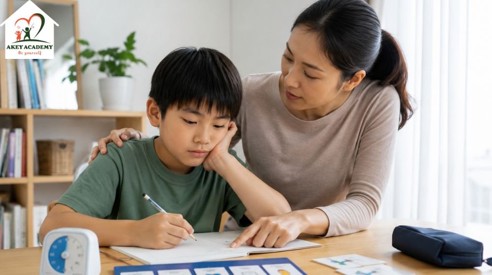 Cha mẹ hỗ trợ trẻ tăng động giảm chú ý học tập tại nhà