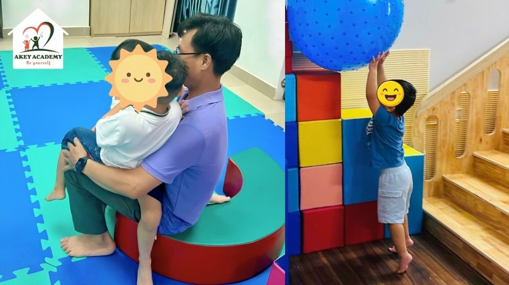 Chuyên viên tâm vận động hỗ trợ trẻ phát triển thông qua vận động và trò chơi