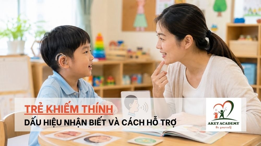 Trẻ khiếm thính