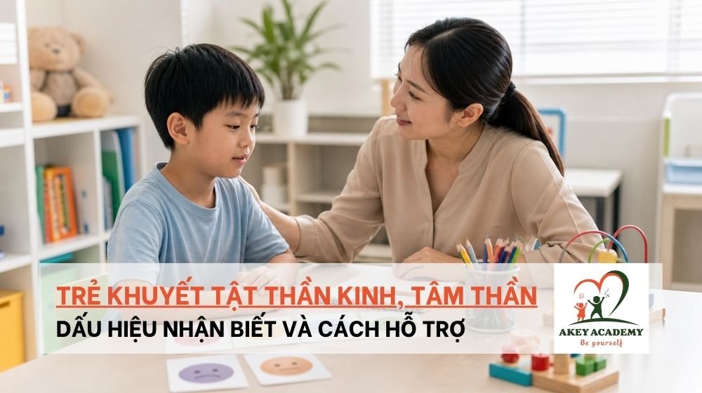 trẻ khuyết tật thần kinh, tâm thần