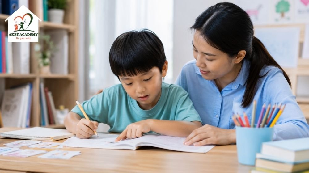 trẻ khuyết tật học tập được hỗ trợ khi đọc và làm bài