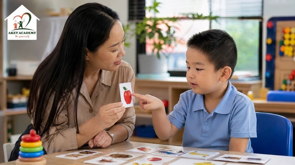 Trẻ tự kỷ được hỗ trợ giao tiếp bằng thẻ hình ảnh
