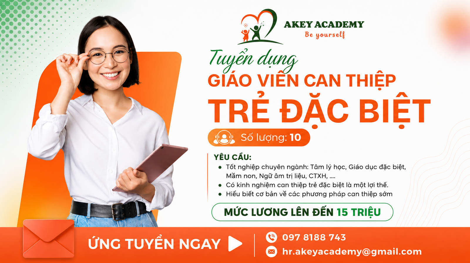 tuyển dụng giáo viên can thiệp