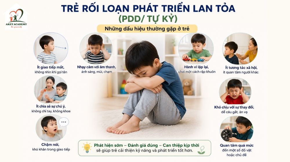 Dấu hiệu nhận biết trẻ có rối loạn phát triển lan tỏa ba mẹ cần lưu ý