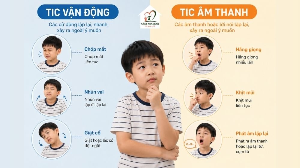 Một trẻ chỉ được nghĩ đến hội chứng tourette khi có cả tic vận động và tic âm thanh, kéo dài theo thời gian và đáp ứng các tiêu chuẩn chẩn đoán cụ thể