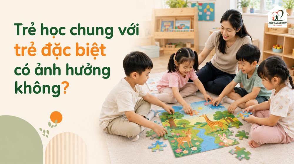 Trẻ học chung với trẻ đặc biệt có ảnh hưởng không