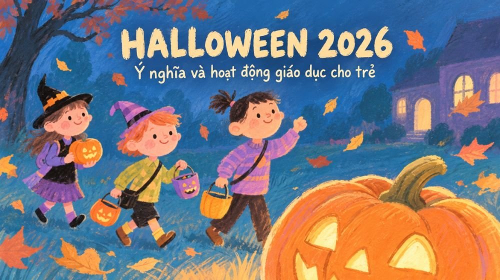 Halloween 2026: Ý nghĩa và hoạt động giáo dục dành cho trẻ