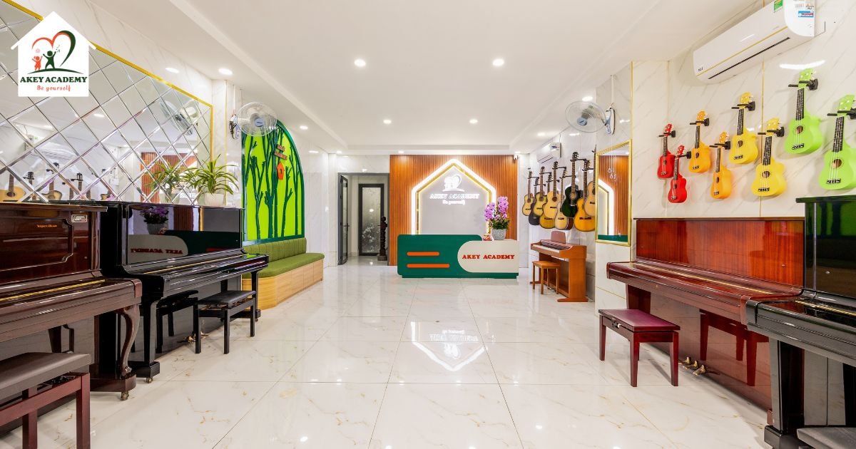 KHAI TRƯƠNG AKEY ACADEMY - CHI NHÁNH PHÚ QUỐC Khu học nhạc cụ