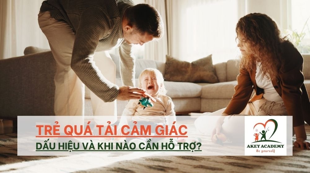 trẻ quá tải cảm giác